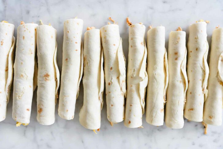 Chipotle Chicken Taquitos | foodiecrush.com