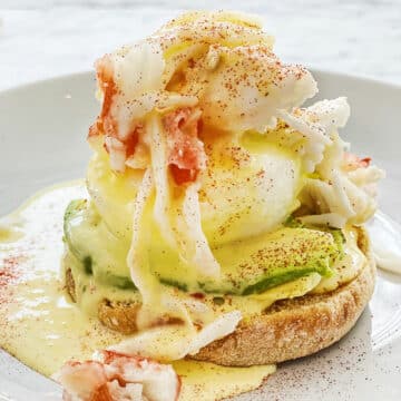 Crab Benedict foodiecrush.com