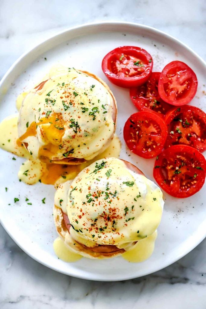 How to Make the BEST Eggs Benedict | foodiecrush.com 