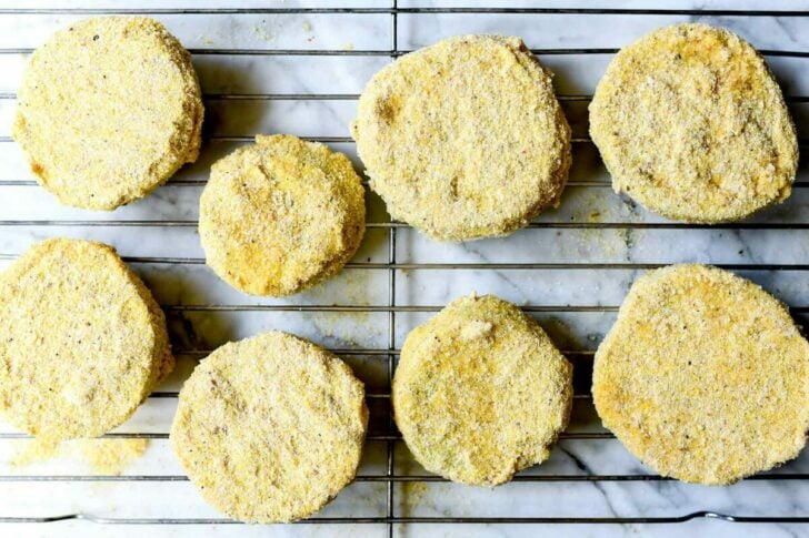 Fried Green Tomatoes | foodiecrush.com #fried #green #tomatoes #recipe