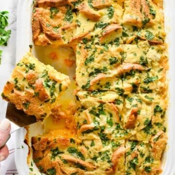 Ham and Cheese Breakfast Casserole