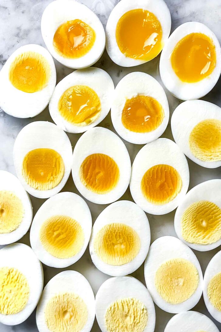 Hard boiled eggs foodiecrush.com