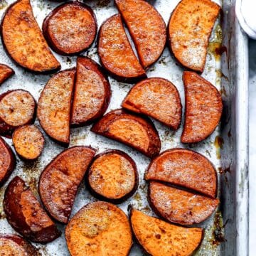 How to Make Maple Roasted Sweet Potatoes #healthy #oven #roasted #sweet #potatoes #easy #recipe