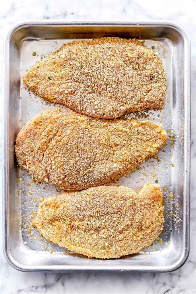 Parmesan Crusted Chicken | foodiecrush.com