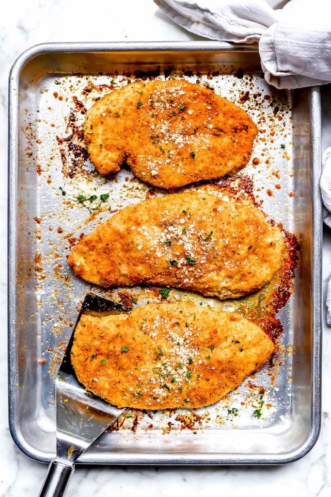 Parmesan Crusted Chicken | foodiecrush.com