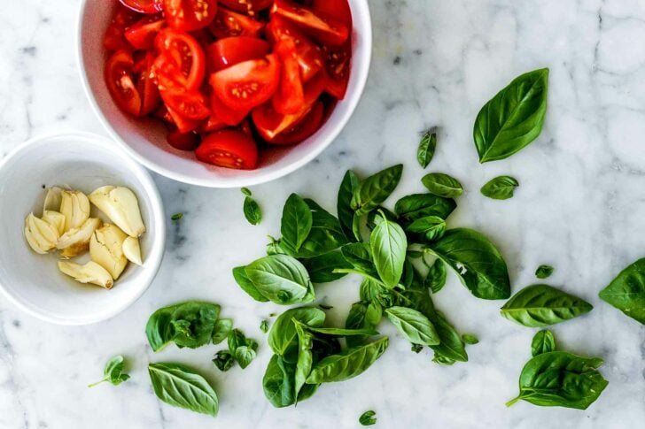 Quick Pasta Pomodoro Sauce | foodiecrush.com