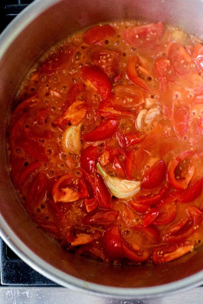 Quick Pasta Pomodoro Sauce | foodiecrush.com