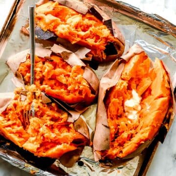 The BEST Roasted Sweet Potatoes foodiecrush.com