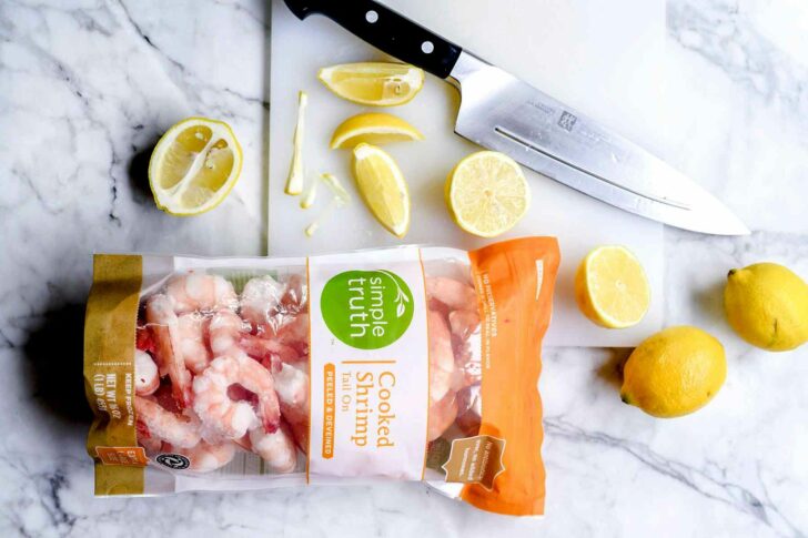 Kroger Simple Truth Shrimp | foodiecrush.com 