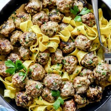 Swedish Meatballs | foodiecrush.com