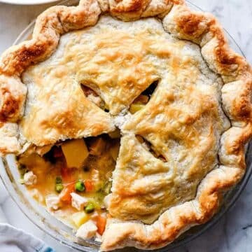 Curry Turkey Pot Pie foodiecrush.com